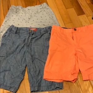 3 pairs of boys shorts